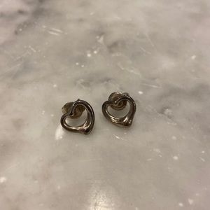 Tiffany heart earrings
